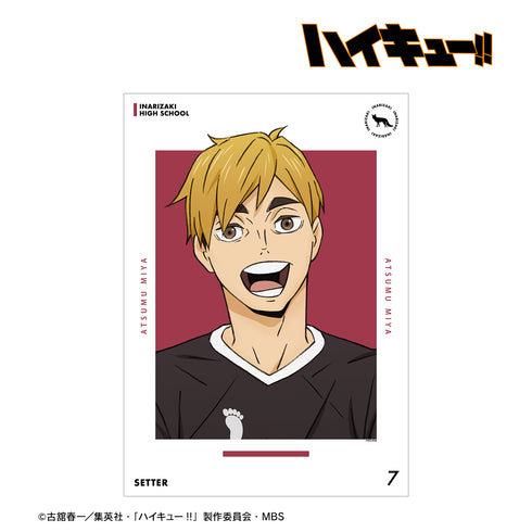 『ハイキュー!!』宮侑 ユニフォームver. A3マット加工ポスター